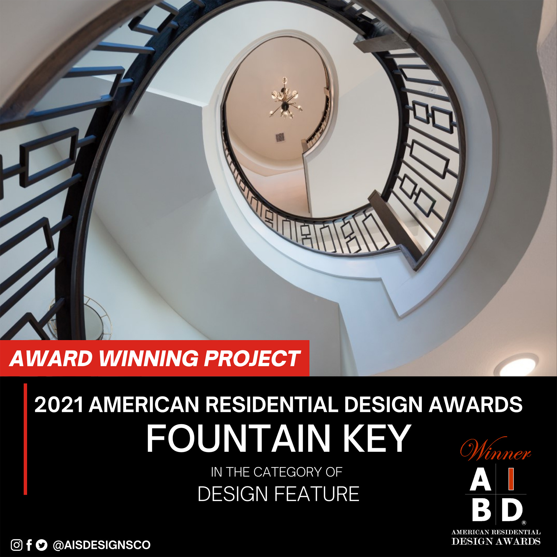 2021 American Residential Design Awards - Fountain Key